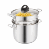 PANELA PARA PASTA CUOCI E VEDI 6L - Imagem 2
