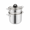 PANELA PARA PASTA CUOCI E VEDI 6L - Imagem 3