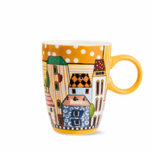 MUG 430 ML AMARELA PAESE MIO