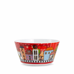 BOWL 420 ML VERMELHO PAESE MIO
