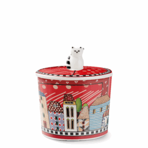 AÇUCAREIRO 250 ML VERMELHO PAESE MIO