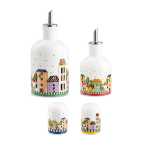 SET AZEITE/VINAGRE/SAL/PIMENTA PAESE MIO