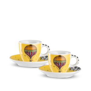 SET 2 XIC ESPRESSO 100 ML AMARELO GIRAMONDO