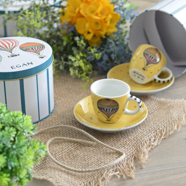 SET 2 XIC ESPRESSO 100 ML AMARELO GIRAMONDO - Imagem 4