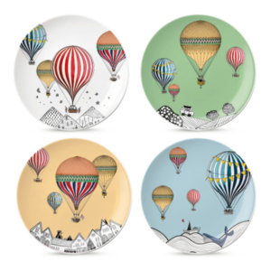 SET 4 PRATOS 19 CM GIRAMONDO