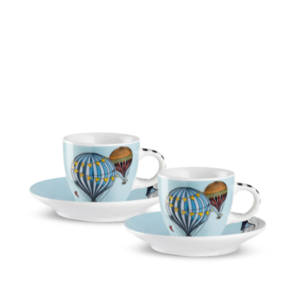 SET 2 XIC ESPRESSO 100 ML AZUL GIRAMONDO